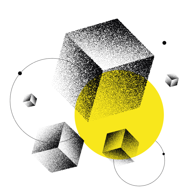 ブロックチェーンイラスト