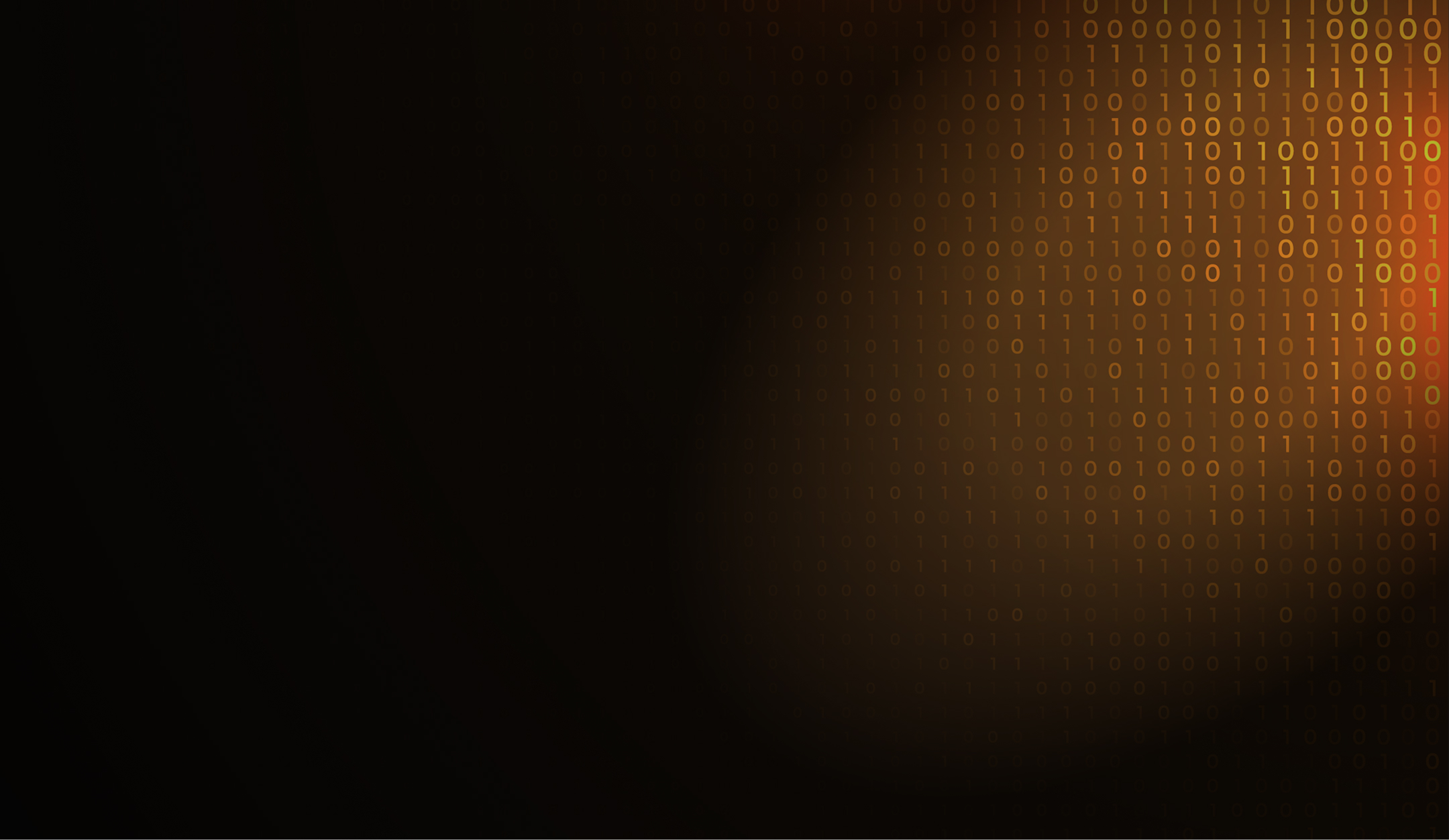 Binary code background