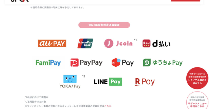 店舗提示型QRコード決済事業者が公表──d払い、PayPay、楽天ペイなど11社　コード統一規格JPQRは進むか