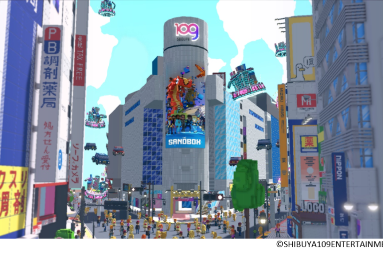 渋谷がメタバース化──SHIBUYA109とThe Sandboxが提携