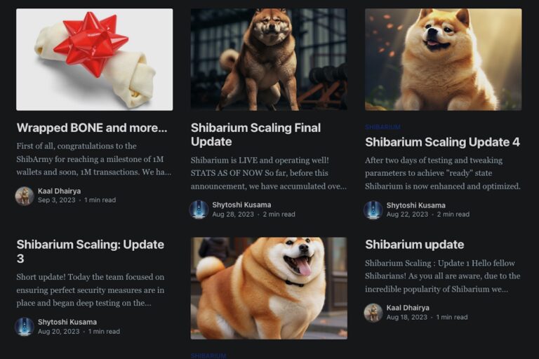 シバリウムの波瀾万丈の船出と柴犬コイン（SHIB）の将来性：マネックスクリプトバンク格付け評価 注目ニュース