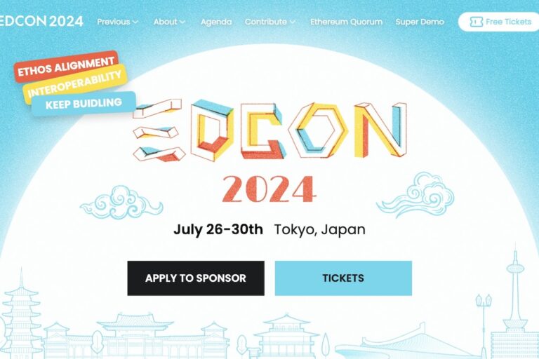 イーサリアム開発者会議「EDCON2024」、代々木競技場で開催──チケット完全無料化を発表