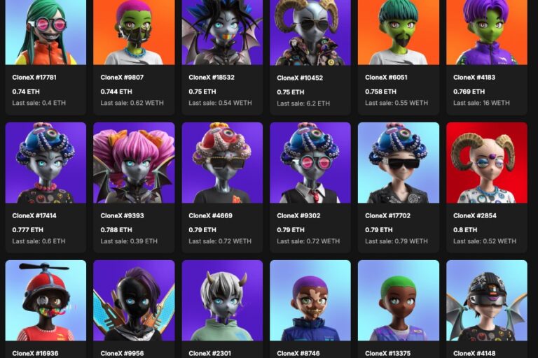 ナイキ傘下のRTFKT、事業終了を発表──村上隆氏コラボNFT「CloneX」は急落