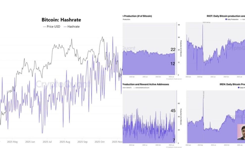 米寒波でビットコイン・ハッシュレート急落──「マイナー降伏」と誤認しやすい供給ショックをどう読むか【エックスウィンリサーチ】
