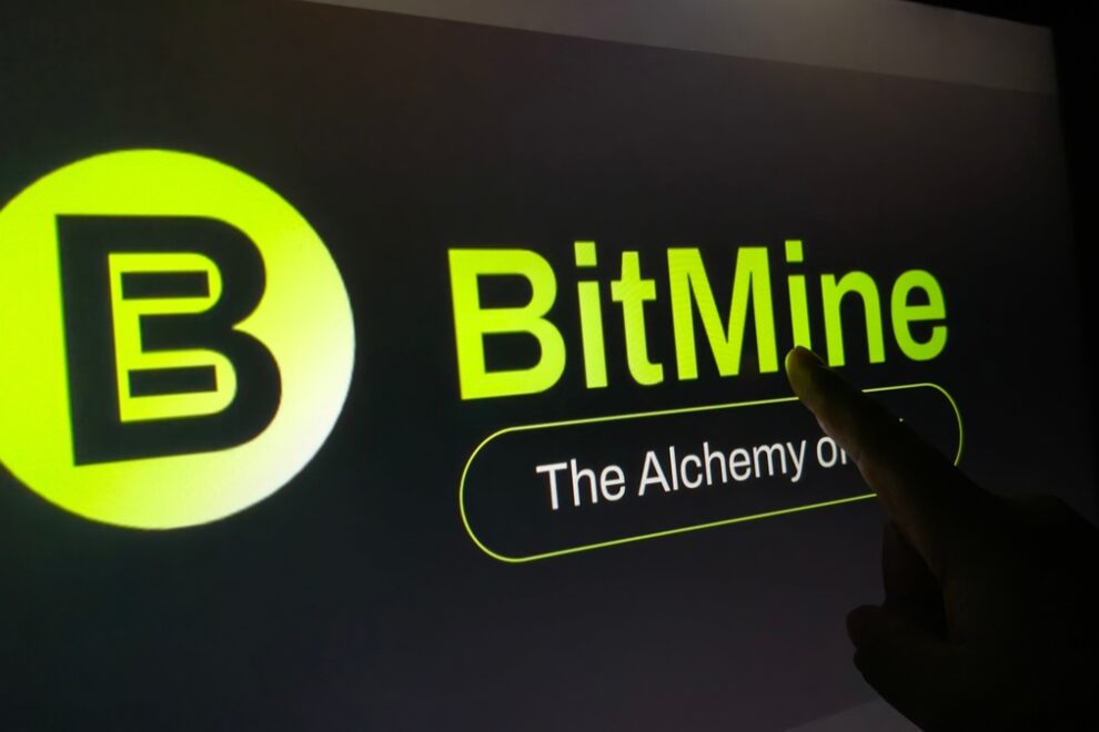 Bitmine、約9800万ドル相当のイーサリアムを追加取得──総保有量は442万ETH超に