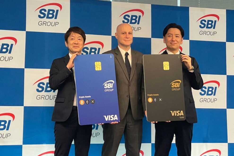 SBIとVisaが連携、暗号資産（BTC、ETH、XRP）が貯まるクレカ発行──暗号資産 × クレカの取り組みが激化