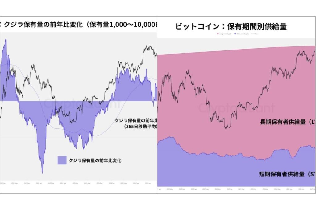 「長期保有者は過去最高」なのに、なぜビットコインは上がらないのか──CryptoQuantレポートから読む“買い手不在の市場”【エックスウィン】