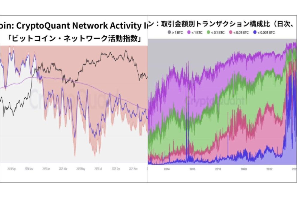 ビットコインは静かに成長している──CryptoQuantが示すオンチェーン利用の急拡大【エックスウィン】