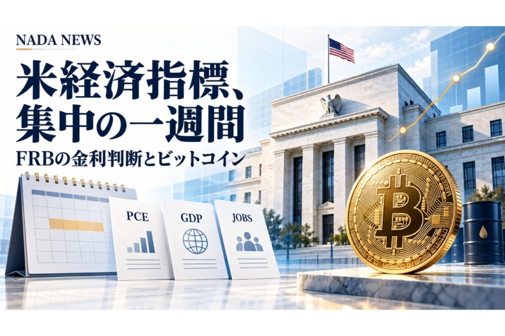 米経済指標が集中する「注目の一週間」――ウォーシュFRB、トランプ氏、ビットコインをどう読むか【エックスウィン】