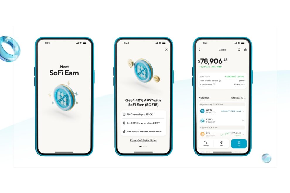 全米初の個人向けトークン化預金「SoFi Earn」提供開始──年利4.4％