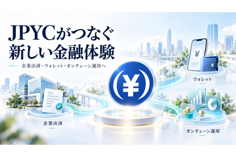JPYCがつなぐ、新しいデジタル金融体験──企業決済・ウォレット・オンチェーン運用の現在地【エックスウィン】
